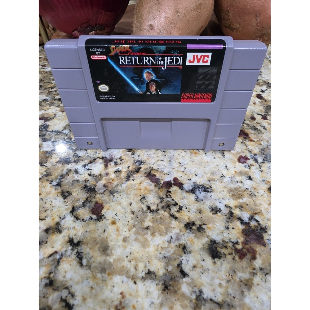 Super Star Wars Return of the Jedi Super Nintendo 1992 SNES GAME ONLY  Tested